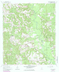 1963 Map of Jones County, MS, 1985 Print