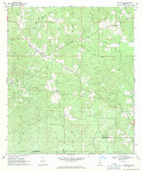 Download a high-resolution, GPS-compatible USGS topo map for Baxterville, MS (1971 edition)
