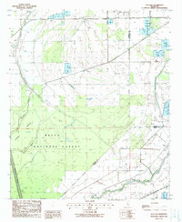 Download a high-resolution, GPS-compatible USGS topo map for Bayland, MS (1988 edition)