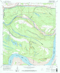 Download a high-resolution, GPS-compatible USGS topo map for Bedford, MS (1964 edition)