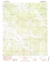 Download a high-resolution, GPS-compatible USGS topo map for Bellefontaine, MS (1984 edition)