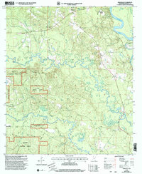 Download a high-resolution, GPS-compatible USGS topo map for Benndale, MS (2002 edition)
