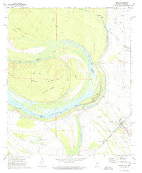 Download a high-resolution, GPS-compatible USGS topo map for Benoit, MS (1974 edition)