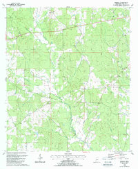 Download a high-resolution, GPS-compatible USGS topo map for Berwick, MS (1988 edition)