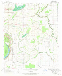 Download a high-resolution, GPS-compatible USGS topo map for Beulah, MS (1971 edition)