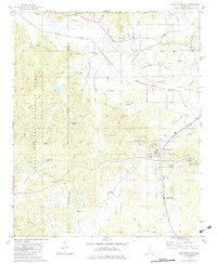 Download a high-resolution, GPS-compatible USGS topo map for Blue Mountain, MS (1983 edition)