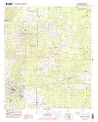 Download a high-resolution, GPS-compatible USGS topo map for Brandon, MS (1983 edition)
