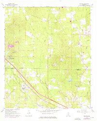 Download a high-resolution, GPS-compatible USGS topo map for Braxton, MS (1976 edition)