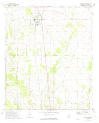 Download a high-resolution, GPS-compatible USGS topo map for Brooksville, MS (1975 edition)