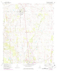 Download a high-resolution, GPS-compatible USGS topo map for Brooksville, MS (1982 edition)