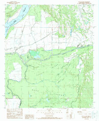 Download a high-resolution, GPS-compatible USGS topo map for Buck Island, MS (1988 edition)