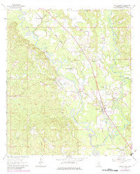 Download a high-resolution, GPS-compatible USGS topo map for Buckatunna, MS (1982 edition)