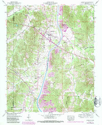 1950 Map of Burnsville, 1987 Print