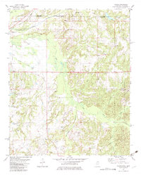 Download a high-resolution, GPS-compatible USGS topo map for Canaan, MS (1983 edition)