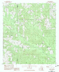 Download a high-resolution, GPS-compatible USGS topo map for Carnes, MS (1983 edition)