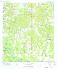 Download a high-resolution, GPS-compatible USGS topo map for Carterville, MS (1977 edition)