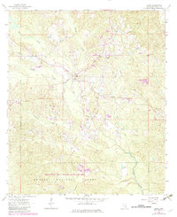 Download a high-resolution, GPS-compatible USGS topo map for Clara, MS (1982 edition)