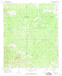Download a high-resolution, GPS-compatible USGS topo map for Clear Springs, MS (1970 edition)
