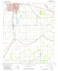Download a high-resolution, GPS-compatible USGS topo map for Cleveland, MS (1984 edition)