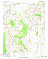 preview thumbnail of historical topo map of Coahoma, MS in 1964