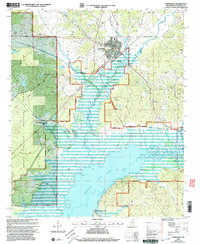 Download a high-resolution, GPS-compatible USGS topo map for Coffeeville, MS (2003 edition)