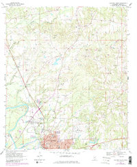 Download a high-resolution, GPS-compatible USGS topo map for Columbia North, MS (1982 edition)