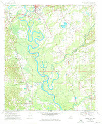 Download a high-resolution, GPS-compatible USGS topo map for Columbia South, MS (1972 edition)