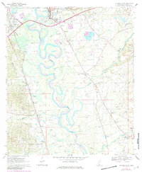 Download a high-resolution, GPS-compatible USGS topo map for Columbia South, MS (1982 edition)
