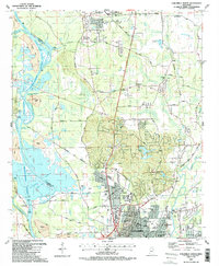 Download a high-resolution, GPS-compatible USGS topo map for Columbus North, MS (1987 edition)