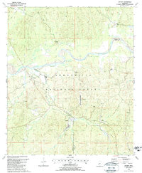 Download a high-resolution, GPS-compatible USGS topo map for Crosby, MS (1988 edition)