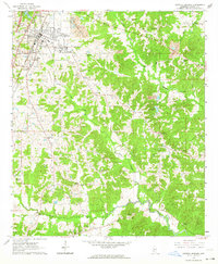 Download a high-resolution, GPS-compatible USGS topo map for Crystal Springs, MS (1964 edition)