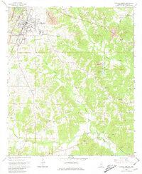 Download a high-resolution, GPS-compatible USGS topo map for Crystal Springs, MS (1981 edition)