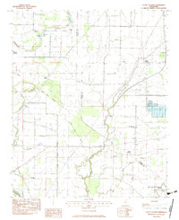 Download a high-resolution, GPS-compatible USGS topo map for Curtis Station, MS (1983 edition)