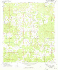 Download a high-resolution, GPS-compatible USGS topo map for Dabney Crossroads, MS (1973 edition)
