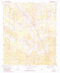 Download a high-resolution, GPS-compatible USGS topo map for Deemer, MS (1982 edition)