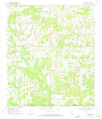 Download a high-resolution, GPS-compatible USGS topo map for Dexter, MS (1972 edition)