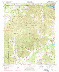 Download a high-resolution, GPS-compatible USGS topo map for Doskie, MS (1971 edition)