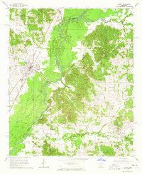 Download a high-resolution, GPS-compatible USGS topo map for Durant, MS (1965 edition)