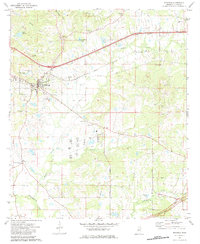 Download a high-resolution, GPS-compatible USGS topo map for Edwards, MS (1984 edition)