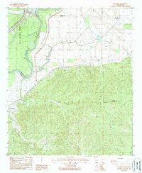Download a high-resolution, GPS-compatible USGS topo map for Eldorado, MS (1988 edition)