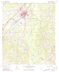 Download a high-resolution, GPS-compatible USGS topo map for Ellisville, MS (1982 edition)
