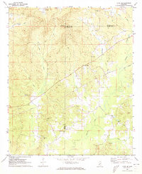 Download a high-resolution, GPS-compatible USGS topo map for Ethel SE, MS (1973 edition)