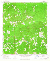 Download a high-resolution, GPS-compatible USGS topo map for Eucutta, MS (1965 edition)