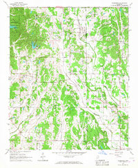 preview thumbnail of historical topo map of Lee County, MS in 1966