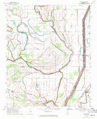 Download a high-resolution, GPS-compatible USGS topo map for Falcon, MS (1971 edition)