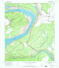 Download a high-resolution, GPS-compatible USGS topo map for Fitler, MS (1972 edition)
