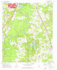 preview thumbnail of historical topo map of Florence, MS in 1971