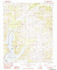 Download a high-resolution, GPS-compatible USGS topo map for Frees Corners, MS (1982 edition)
