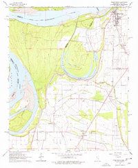 Download a high-resolution, GPS-compatible USGS topo map for Friars Point, MS (1978 edition)