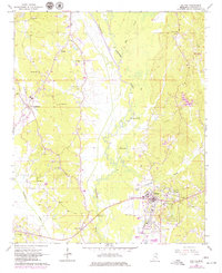 Download a high-resolution, GPS-compatible USGS topo map for Fulton, MS (1979 edition)